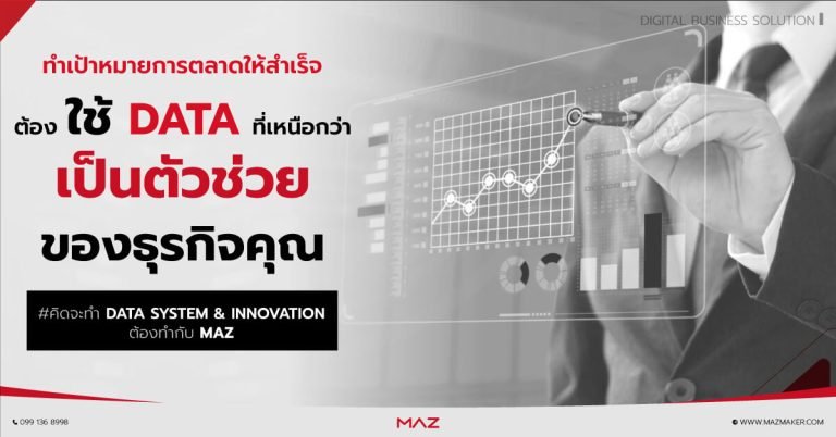 บริการวิเคราะห์ DATA