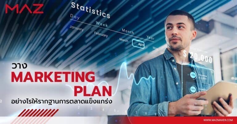 วาง Marketing Plan อย่างไรให้รากฐานการตลาดแข็งแกร่ง
